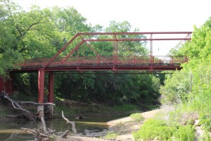 Old Alton Bridge - aka Goatman's Bridge - Denton County Texas