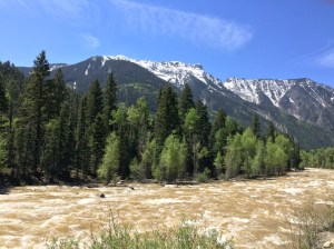 Animas River before the Chemical Spill